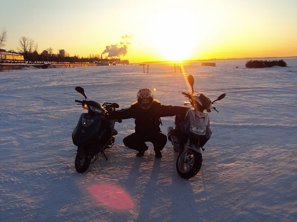 Хочу ездить на мотоцикле, зимой в Москве, повседневно