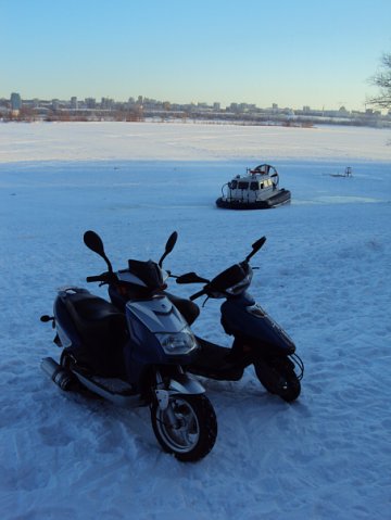 Хочу ездить на мотоцикле, зимой в Москве, повседневно
